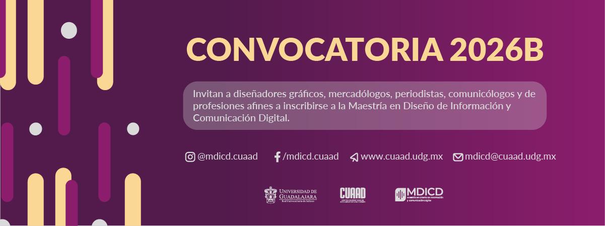 CONVOCATORIA 2026B MDICD