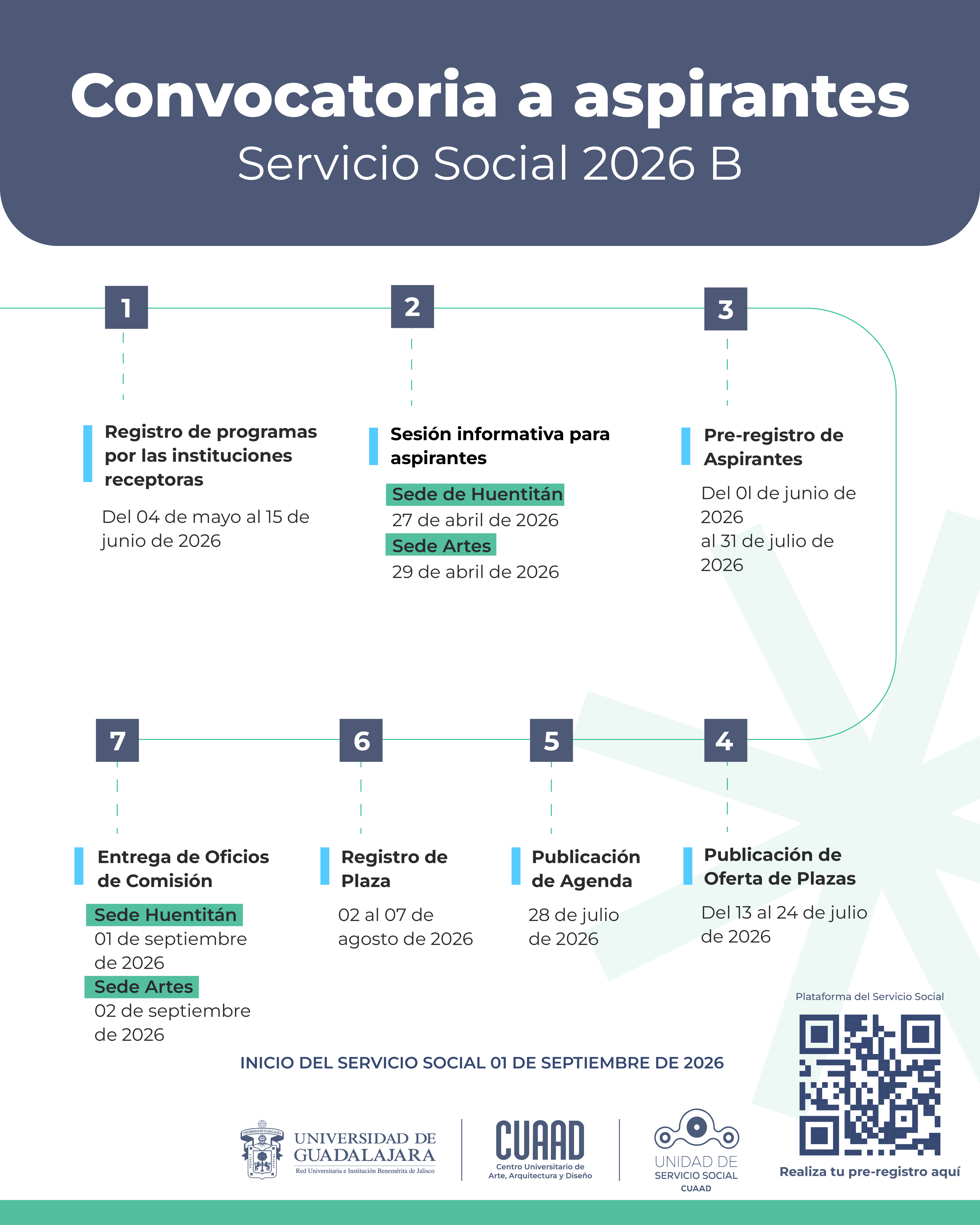 CONVOCATORIA SERVICIO SOCIAL