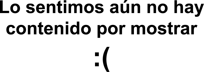 No hay contenido