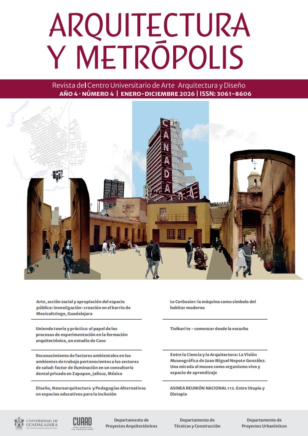 Portada Revista de Arquitectura y Metrópolis N° 4