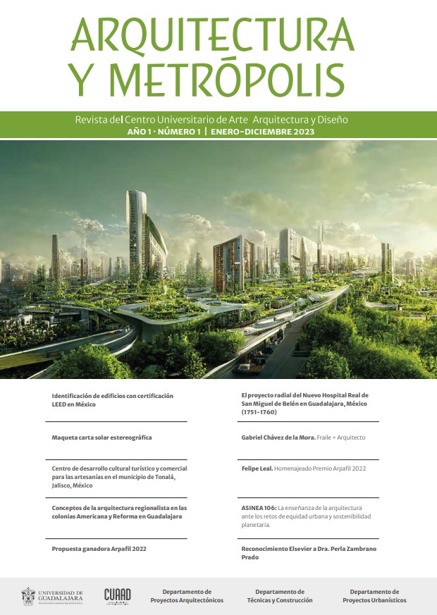 Portada Revista de Arquitectura N° 1