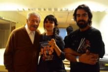 Conviven jóvenes universitarios con Ignacio López Tarso (foto 1)