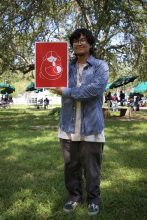 “Te quiero, hijo”, cartel de Idun Sánchez Díaz, estudiante del CUAAD, fue seleccionado de entre 500 proyectos en “Cuidados”, una convocatoria de Escucha Mi Voz (EMV)