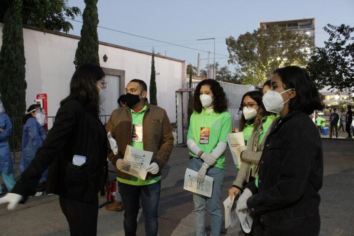 En los planteles hubo sanitización de los espacios y se implementaron filtros sanitarios.