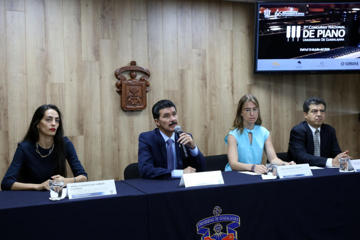 Rueda de prensa Concurso Nacional de Piano