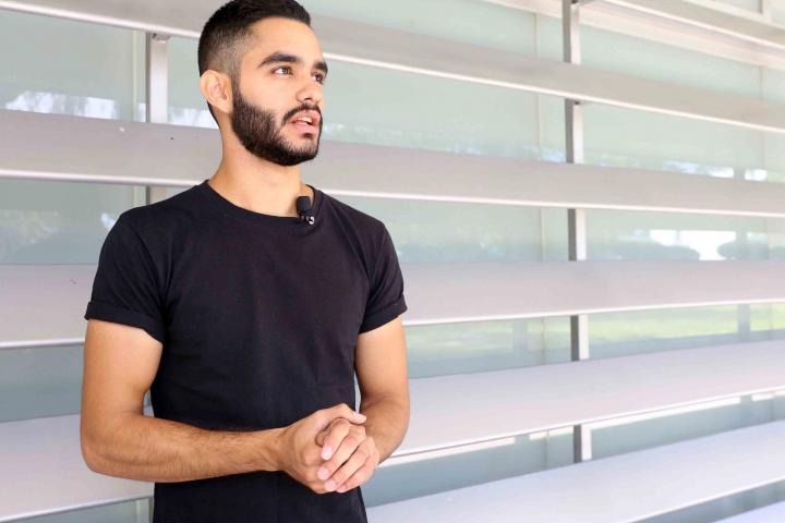 Diego Malo Araiza, estudiante de la licenciatura en Arquitectura 