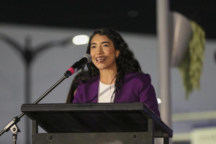 Zoé García rinde protesta como la primera Presidenta de la FEU