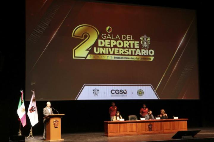 UdeG reconoce a sus atletas en la Segunda Gala del Deporte Universitario