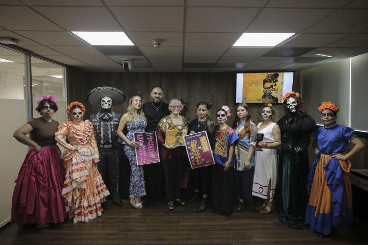 Desfile conmemorativo y exposiciones artísticas, prepara CUAAD para el Día de Muertos