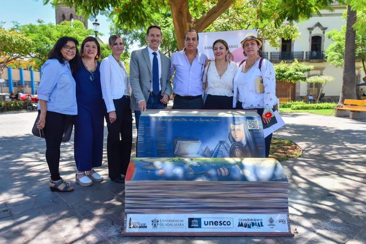 Inauguran Paseo Literario “Fray Antonio Alcalde” y actividades de urbaliteracidad