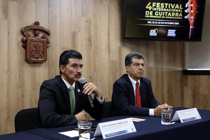 Rueda de prensa para dar a conocer el Festival Internacional de Guitarra