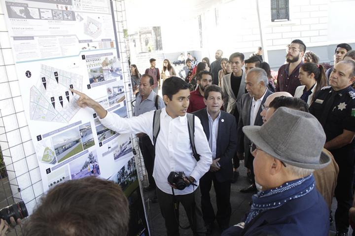 Muestra con los proyectos de los alumnos de urbanística y medio ambiente