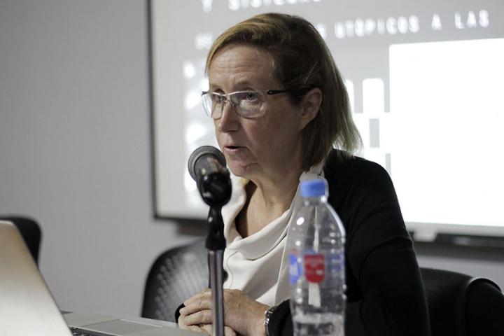 doctora Magda Mária Serrano, académica de la Universidad Politécnica de Cataluña