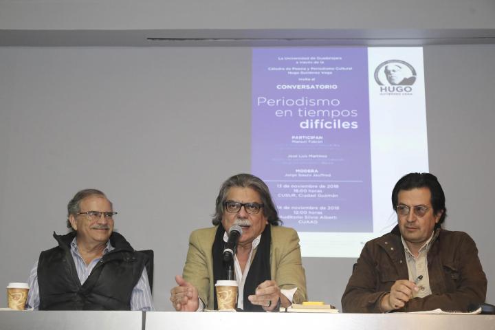 En imagen Manuel Falcón, José Luis Martínez, Jorge Souza y Fabian Muñoz