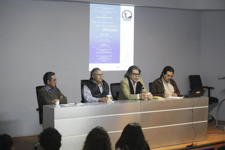 En imagen Manuel Falcón, José Luis Martínez, Jorge Souza y Fabian Muñoz