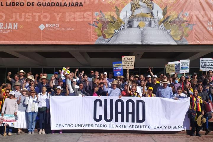 Denuncia CUAAD que Alfaro Ramírez busca frenar el motor cultural de Jalisco, la UdeG