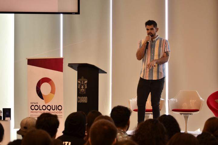 Fernando Jazael Ramírez Echeverría, es un egresado de la Licenciatura en Diseño para la Comunicación Gráfica del CUAAD