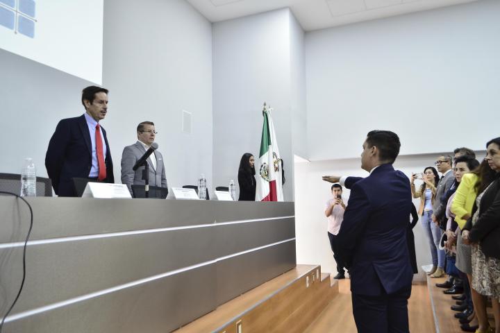 Miguel Ángel Rivera Cueva tomó protesta como representante de la Defensoría de los Derechos Universitarios (DDU)