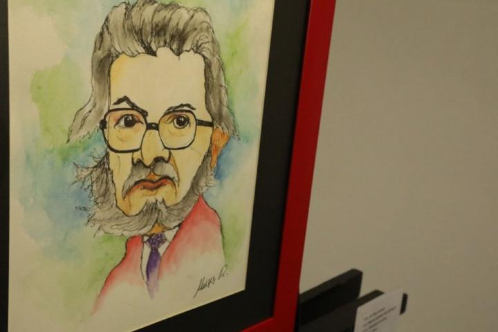 Como un homenaje al escritor Fernando del Paso abrieron las puertas a la exposición Fernando del Paso. Efluvios artísticos.