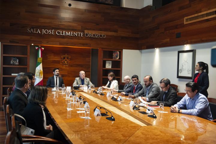 Firma de convenio UdeG e IMEPLAN 