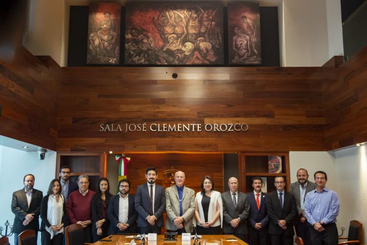 Firma de convenio UdeG e IMEPLAN 