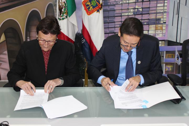 Firma convenio el CUAAD con Conservatorio Liceu, de España