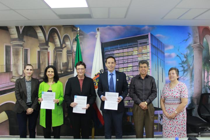 Firma convenio el CUAAD con Conservatorio Liceu, de España