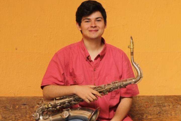 Guillermo Valadez de la Cerda obtuvo el segundo lugar en el XI Concurso Panamericano de Saxofón de Jazz
