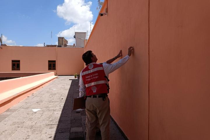 Dependencias municipales y especialistas realizaron inspecciones técnicas este jueves 