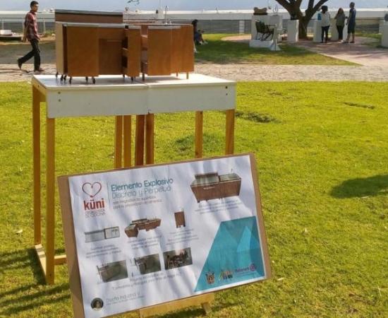 Donan alumnos del CUAAD mobiliario a albergue para niños sin hogar