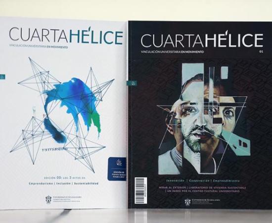 Presentan la revista “Cuarta Hélice” de la UdeG 1