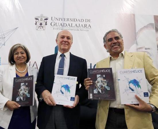 Presentan la revista “Cuarta Hélice” de la UdeG 2