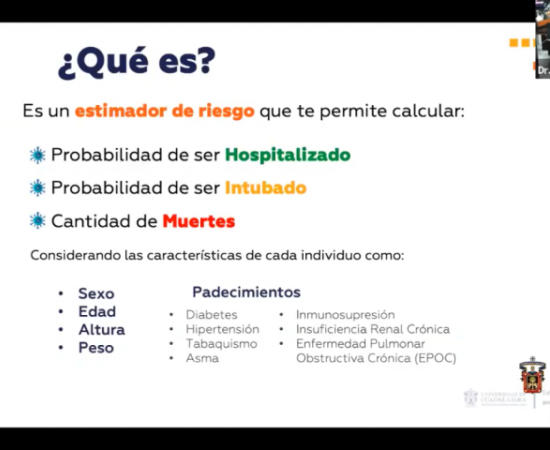 Crea UdeG calculadora de riesgo de complicaciones por COVID-19 accesible para toda la población_6