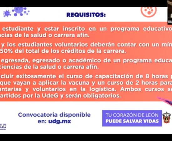 Llama UdeG a voluntarios para participar en la campaña de vacunación_2
