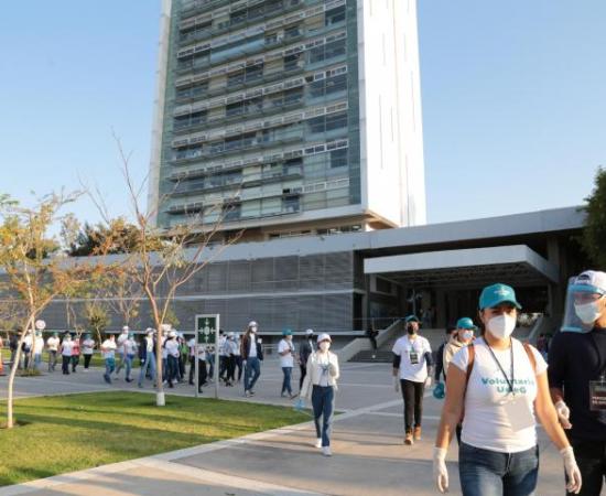 Módulo de vacunación del CUAAD, el mejor evaluado en Guadalajara_1