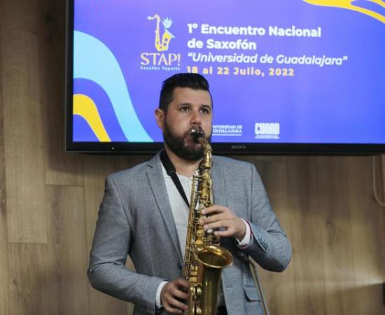 Presentan I Encuentro Nacional de Saxofón “Universidad de Guadalajara”_1