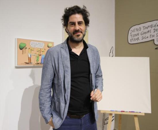 “Tute” exhibe sus caricaturas en Panteón de Belén 2
