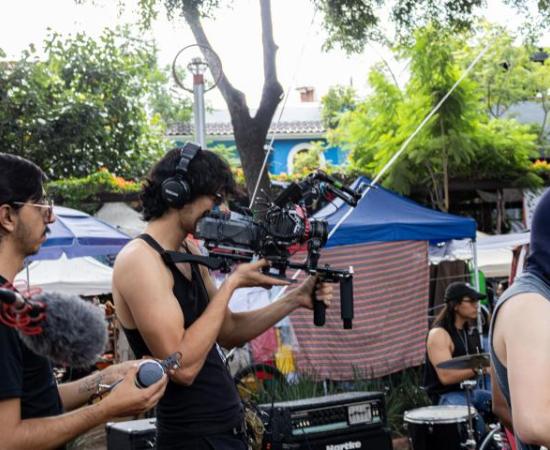 Graban largometraje en el emblemático Parque Revolución 1