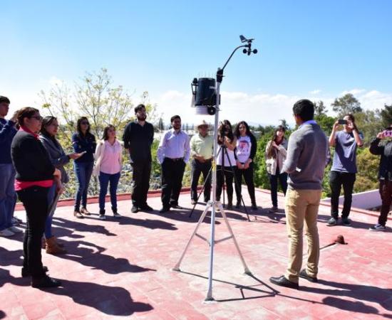 Instala CUAAD estación meteorológica_1
