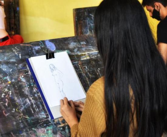 Inauguran actividades académicas presenciales con “Retorno Festivo” en la sede Artes del CUAAD”_6