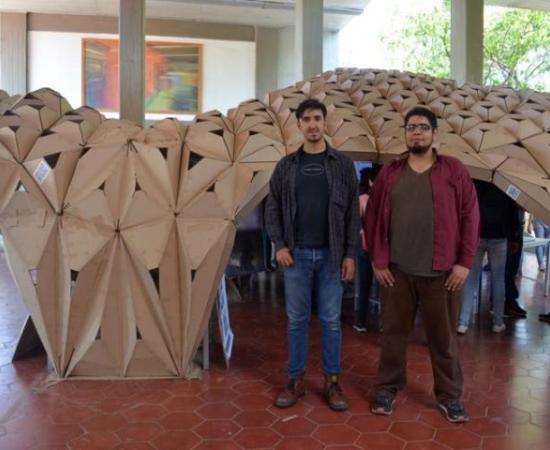 Diseñan alumnos del CUAAD Pabellón Paramétrico
