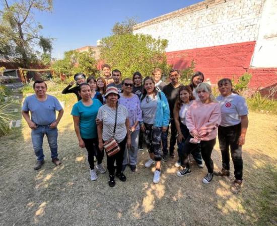  huerto comunitario Jardín Ombligo