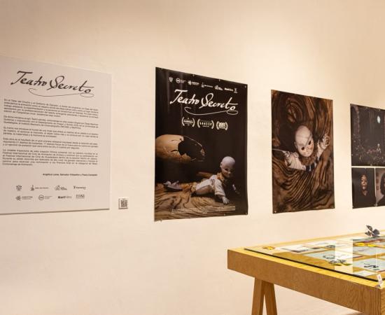 El Museo de las Artes recibe puppets y piezas de un cortometraje nominado a los Premios Ariel y que surgió de una residencia en el Taller del Chucho