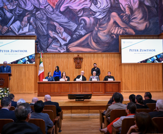 Karla Planter elogió al acreedor del premio Pritzker de arquitectura 2009, quien ha diseñado su propuesta enfocada en pensar cómo la arquitectura provoca en los seres humanos sensaciones y sentimientos al habitar los espacios