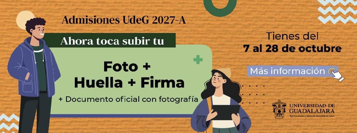 Foto, firma y huella.