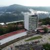 Imagen tomada con Dron de la escuela de arquitectura 